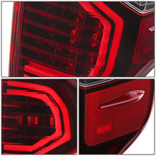 Load image into Gallery viewer, 14-21 Toyota Tundra LED Tube Tail Lights Black Housing Red Lens