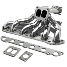 Load image into Gallery viewer, 86-92 Toyota Supra Turbo Manifold - Stainless Steel T4 Flange