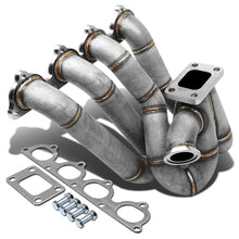 Load image into Gallery viewer, Honda B-Series Top-Mount Turbo Manifold T3 Flange Stainless Steel