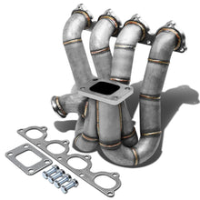 Load image into Gallery viewer, Honda B-Series Top-Mount Turbo Manifold T3 Flange Stainless Steel