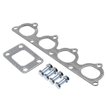 Load image into Gallery viewer, Honda B-Series Top-Mount Turbo Manifold T3 Flange Stainless Steel