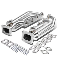 Load image into Gallery viewer, 66-95 Chevy GMC 366 396 402 427 454 T4 Turbo Manifold Stainless Steel