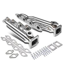 Load image into Gallery viewer, 66-95 Chevy GMC 366 396 402 427 454 T4 Turbo Manifold Stainless Steel