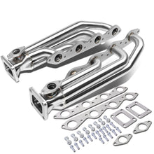 Load image into Gallery viewer, 66-95 Chevy GMC 366 396 402 427 454 T4 Turbo Manifold Stainless Steel