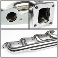 Load image into Gallery viewer, 66-95 Chevy GMC 366 396 402 427 454 T4 Turbo Manifold Stainless Steel