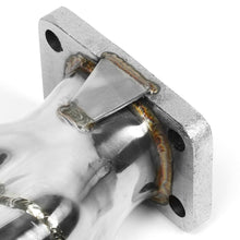 Load image into Gallery viewer, Chevrolet SBC Twin Turbo Manifold T3 Flange Top Mount Stainless Steel