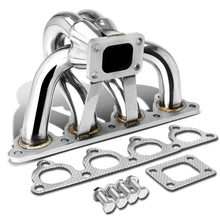 Load image into Gallery viewer, Honda D-Series Turbo Manifold - Stainless Steel T25/28 Flange