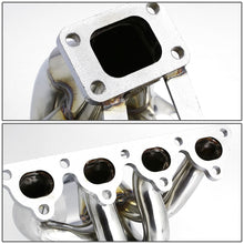 Load image into Gallery viewer, Honda D-Series Turbo Manifold - Stainless Steel T25/28 Flange