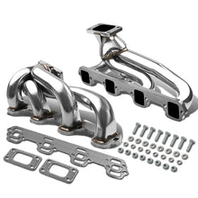 Load image into Gallery viewer, 87-94 Ford Mustang 5.0L Twin Turbo Manifold - Stainless Steel