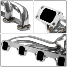 Load image into Gallery viewer, 87-94 Ford Mustang 5.0L Twin Turbo Manifold - Stainless Steel
