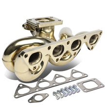 Load image into Gallery viewer, Honda B-Series Ram Horn Style Turbo Manifold - Stainless Steel