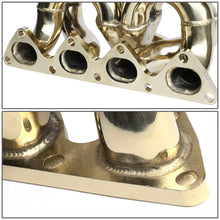 Load image into Gallery viewer, Honda B-Series Ram Horn Style Turbo Manifold - Stainless Steel