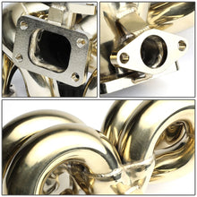 Load image into Gallery viewer, Honda B-Series Ram Horn Style Turbo Manifold - Stainless Steel