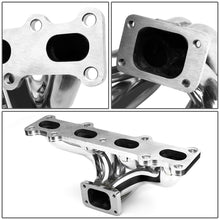 Load image into Gallery viewer, 90-98 Miata MX5 1.8L Turbo Manifold Stainless Steel T25 Flange