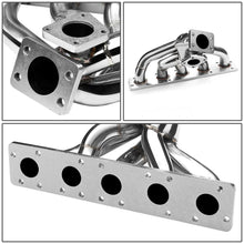 Load image into Gallery viewer, 1992-1995 Audi S2 S4 RS2 Turbo Manifold T3 Flange Stainless Steel