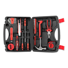 Load image into Gallery viewer, 46-Piece Tool Set Box - Black/Red