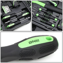 Load image into Gallery viewer, 27-Piece Tool Set with Carrying Case - Black/Green