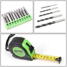Load image into Gallery viewer, 27-Piece Tool Set with Carrying Case - Black/Green
