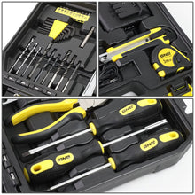 Load image into Gallery viewer, 46-Piece Tool Set with Cordless Drill - Black/Yellow