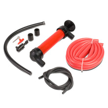Load image into Gallery viewer, Transfer Pump with Shrader Style Air Chuck and Inflation Nozzle