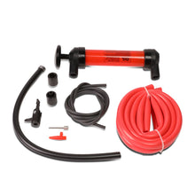 Load image into Gallery viewer, Transfer Pump with Shrader Style Air Chuck and Inflation Nozzle