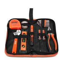 Load image into Gallery viewer, 16-Piece Tool Set with Storage Box - Black/Orange