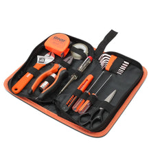 Load image into Gallery viewer, 18-Piece Tool Set with Storage Box - Black Orange