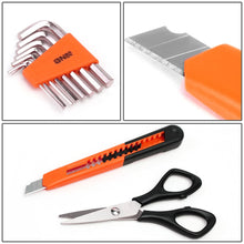 Load image into Gallery viewer, 18-Piece Tool Set with Storage Box - Black Orange