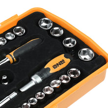 Load image into Gallery viewer, 41-Piece Screwdriver Bit Tool Set Kit - Black/Orange