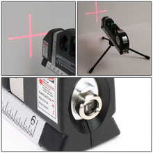 Load image into Gallery viewer, DNA Logo Laser Level with 3-Mode Line, 6" Ruler &amp; 8ft Tape