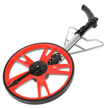 Load image into Gallery viewer, Digital Measuring Wheel with DNA Logo LED Foldable Black Red