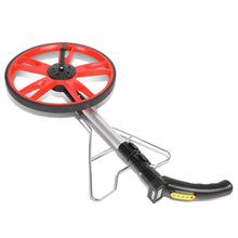 Load image into Gallery viewer, Digital Measuring Wheel with DNA Logo LED Foldable Black Red