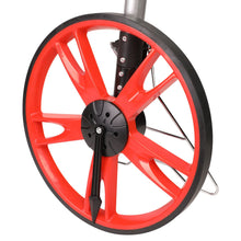Load image into Gallery viewer, Digital Measuring Wheel with DNA Logo LED Foldable Black Red