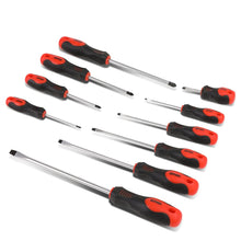 Load image into Gallery viewer, DNA Logo Screwdriver Set Tool Kit - 10 Piece Black Red Grip