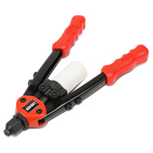 Load image into Gallery viewer, DNA Logo Hand Riveter 12.5" Handles with Collection Bottle Black Red