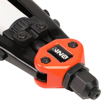 Load image into Gallery viewer, DNA Logo Hand Riveter 12.5" Handles with Collection Bottle Black Red