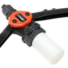 Load image into Gallery viewer, DNA Logo Hand Riveter 12.5" Handles with Collection Bottle Black Red