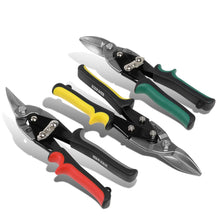 Load image into Gallery viewer, DNA Logo Tin Snips 3-Piece Set 10" Built-In Thumb Lock Tool Kit