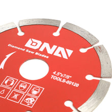 Load image into Gallery viewer, DNA Logo Diamond Blade 5/8"-7/8" Arbor 0.077" Thick Metallic Red