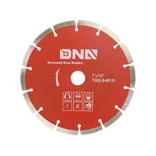 Load image into Gallery viewer, DNA 7" Diamond Blade - 0.064" Thick - 5/8"-7/8" Arbor - Metallic Red
