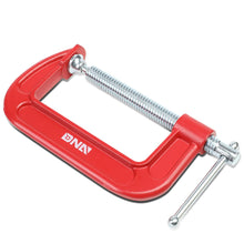Load image into Gallery viewer, C-Clamp DNA Logo 4" OD Metallic Red Automotive Clamp