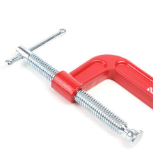 Load image into Gallery viewer, C-Clamp DNA Logo 4" OD Metallic Red Automotive Clamp
