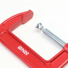 Load image into Gallery viewer, C-Clamp DNA Logo 4" OD Metallic Red Automotive Clamp