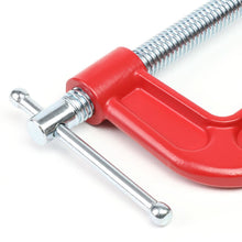 Load image into Gallery viewer, C-Clamp DNA Logo 4" OD Metallic Red Automotive Clamp