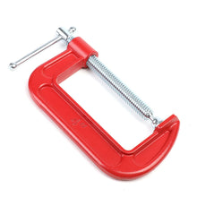 Load image into Gallery viewer, C-Clamp DNA Logo 4" OD Metallic Red Automotive Clamp