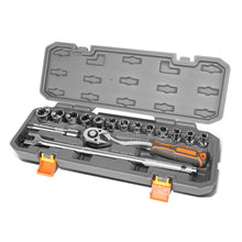 Load image into Gallery viewer, 17-Piece Chrome Vanadium Steel Tool Set Box with Case - ABS