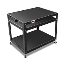 Load image into Gallery viewer, Steel AV Cart 35x25x42 Inch Mobile Storage