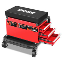 Load image into Gallery viewer, 3 Drawer Rolling Mechanics Seat