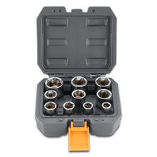 Load image into Gallery viewer, 1/2 Inch Drive Socket Set 10 Piece Automotive Tool Kit
