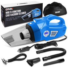 Load image into Gallery viewer, 12V 70W Portable Vacuum Cleaner - Blue